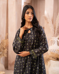 Ayla Studio Stitched PRINTED ESSENTIAL CO-ORD - Blooming Fluorescents