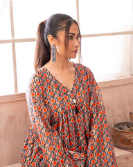 Ayla Studio Stitched PRINTED ESSENTIAL 2PC - Zebra Blooming