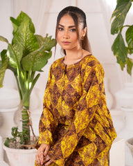 Ayla Studio Stitched PRINTED ESSENTIAL CO-ORD - Vintage Flora