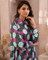 Ayla Studio Stitched PRINTED ESSENTIAL 1PC - Bubbles