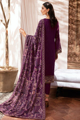 Kashish By Ramsha Unstitched 3 Piece Weightless Chiffon Vol-02 Collection'2024-K-201