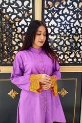 Urban Cut 2 Piece Cotton Embroidered Co-Ord Set