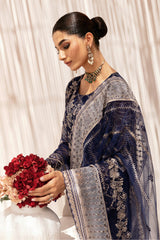 Kashish By Ramsha Unstitched 3 Piece Weightless Chiffon Vol-02 Collection'2024-K-203