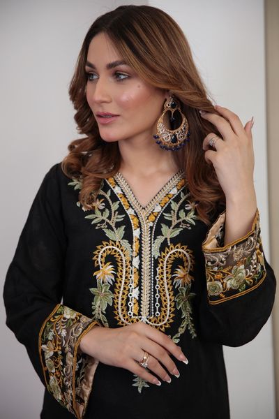 Panache Apparel Stitched Kurta Collection-Raqeeb
