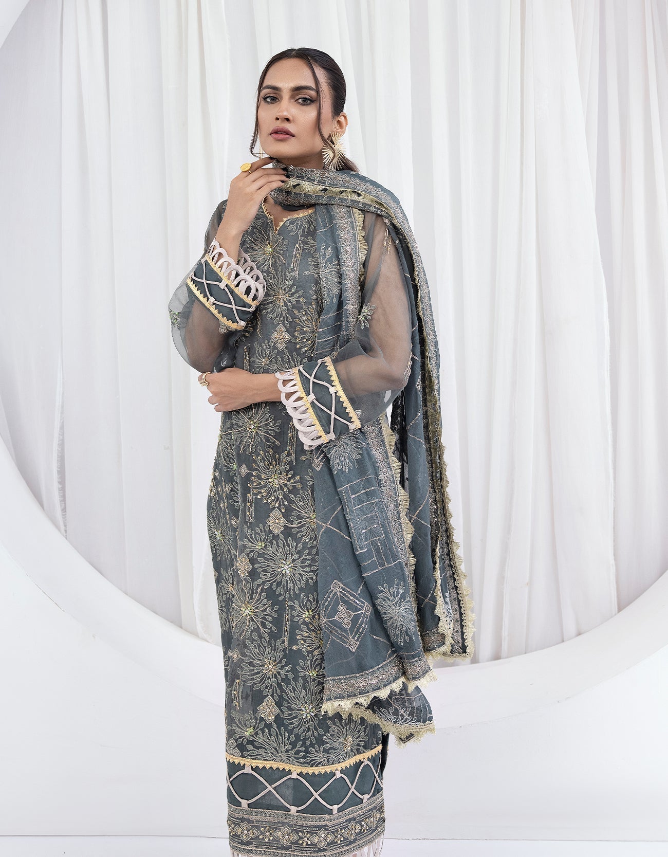 Emaan Adeel Unstitched 3 Piece Exclusive Emb Formals Collection'2024-Al 06