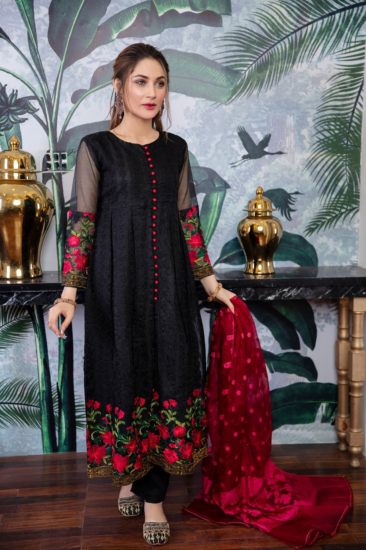 Panache Apparel Stitched Frock Collection-Koh-e-Noor