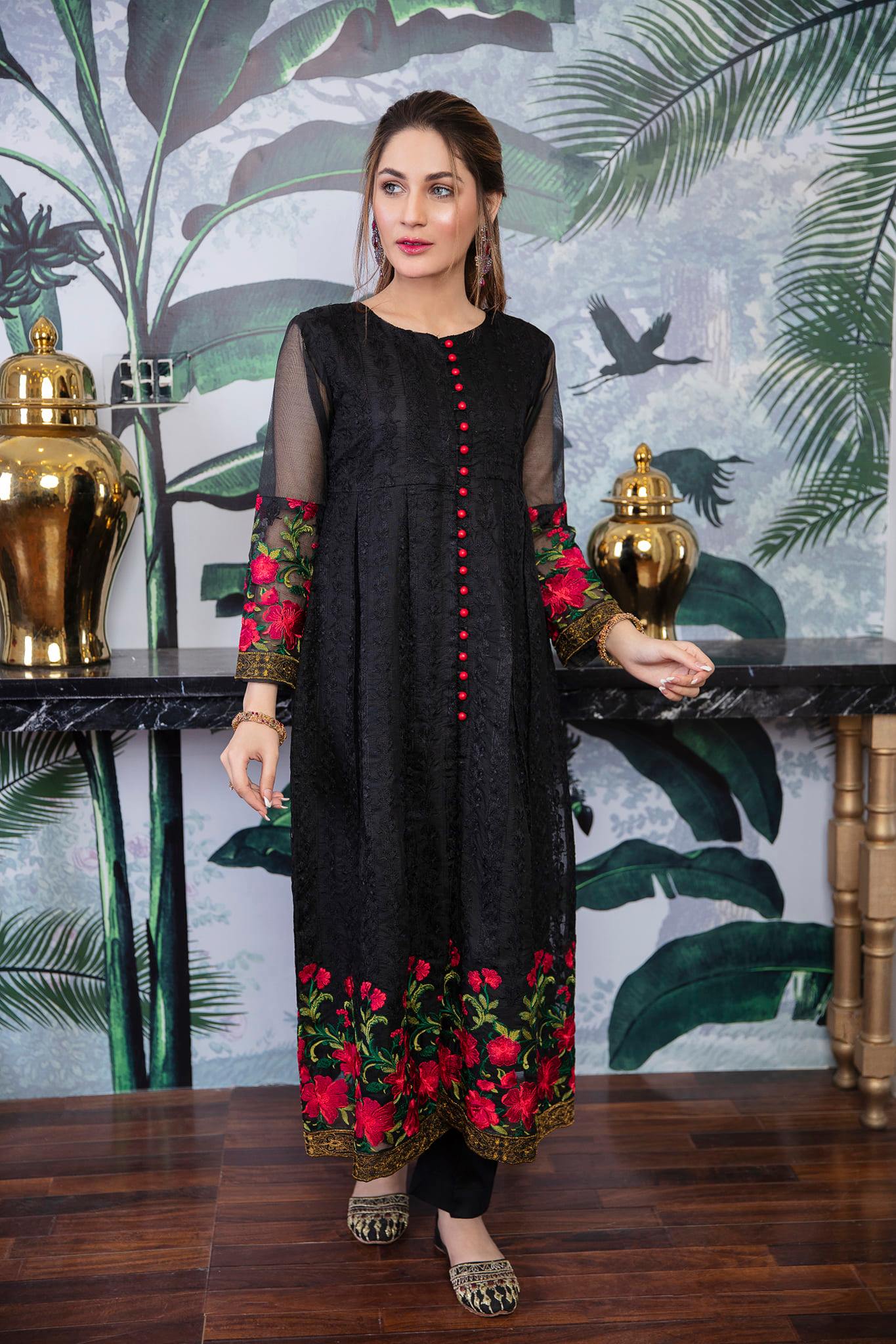 Panache Apparel Stitched Frock Collection-Koh-e-Noor