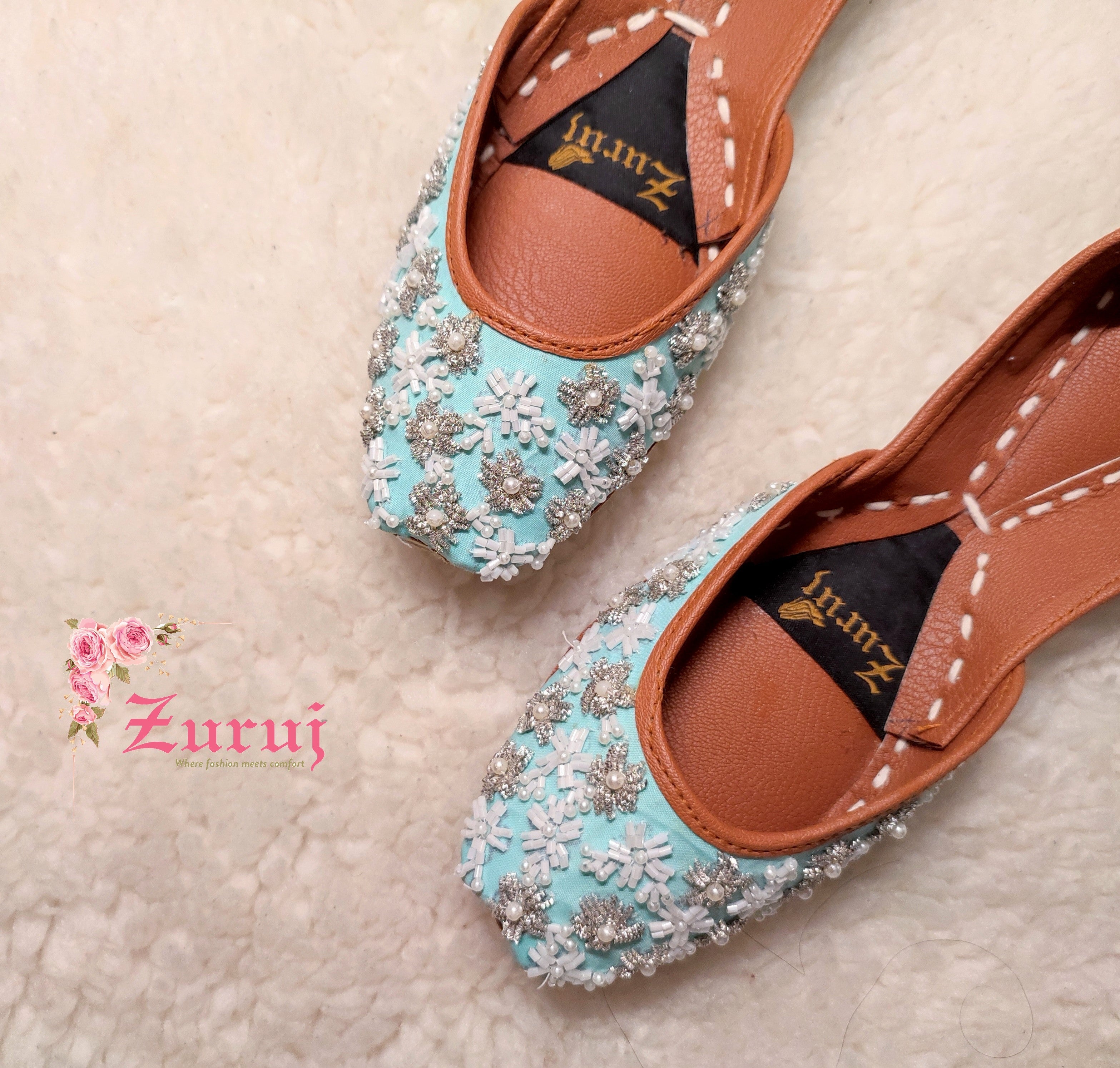 Zuruj Khussa Collection'2025-zun-202-SkyBlue