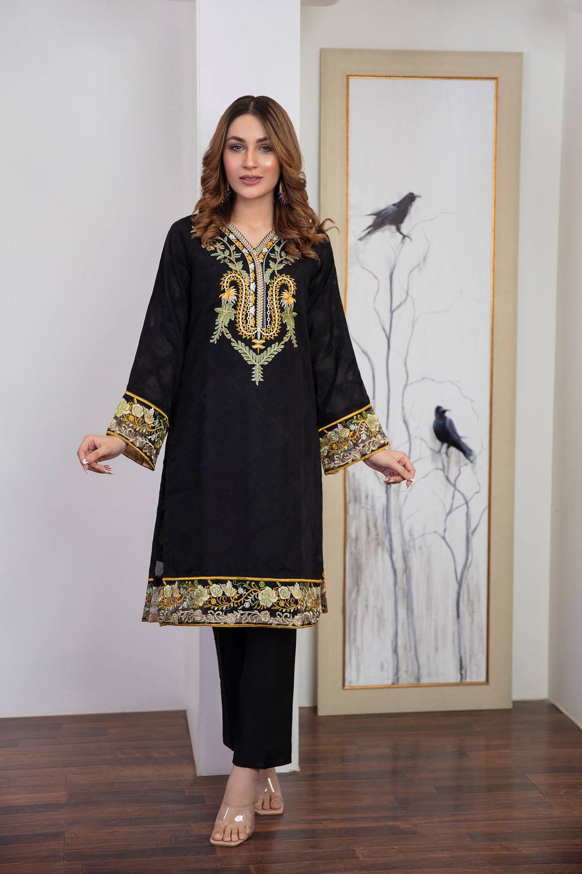 Panache Apparel Stitched Kurta Collection-Raqeeb