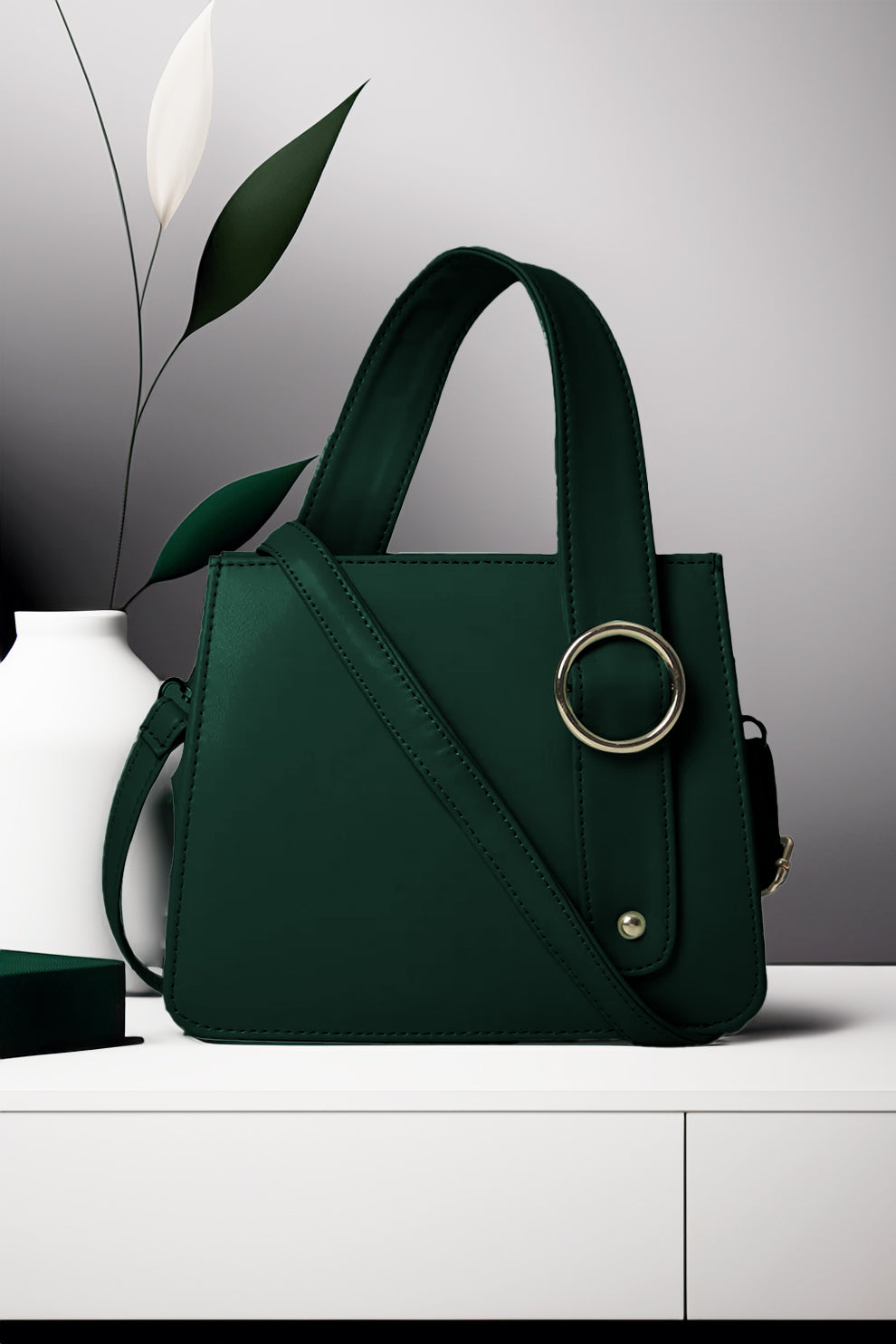 Fineur Handbag RingBloom - Green