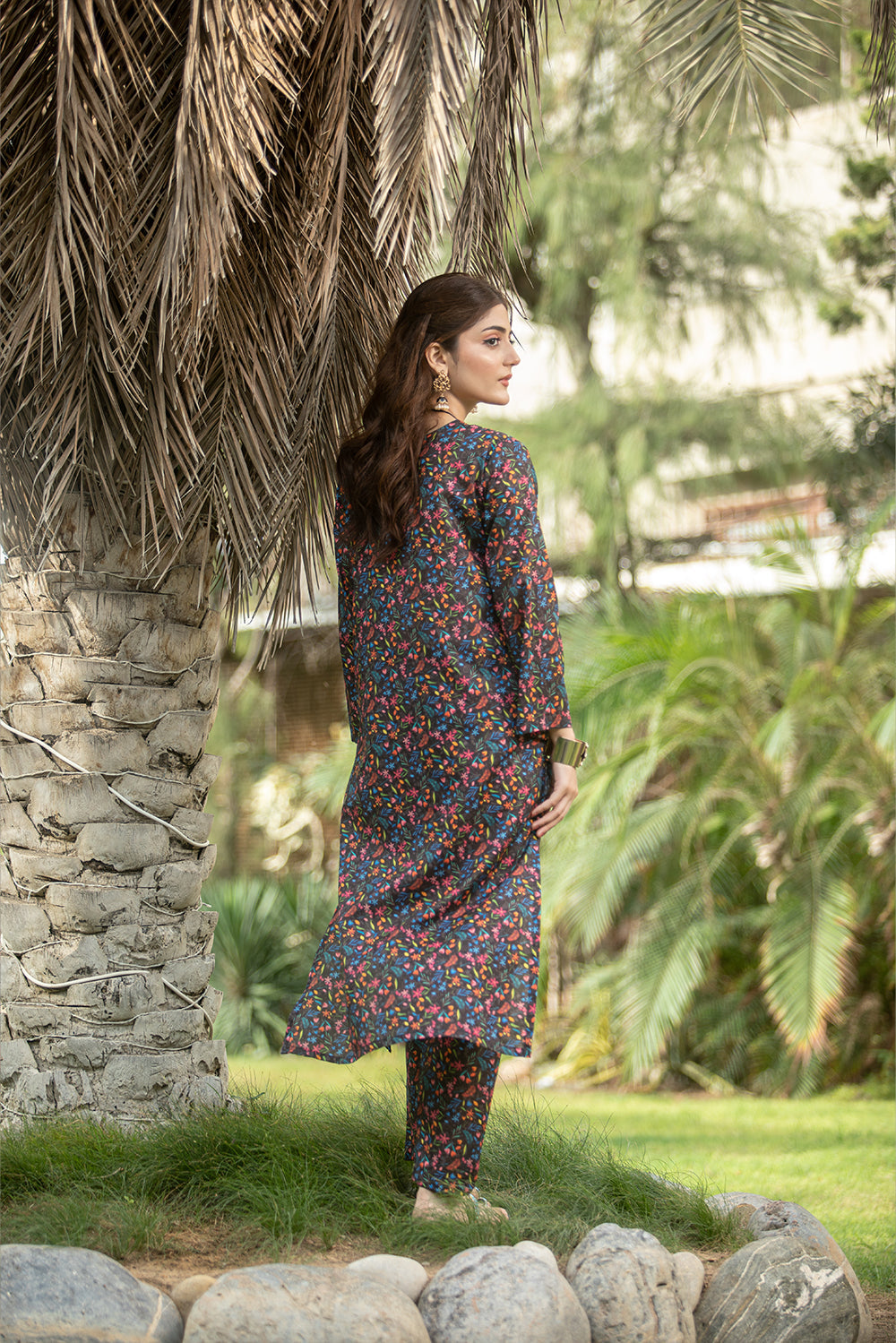 Aqs N Man 2PC Matching Separates Lawn Suit | AM-005
