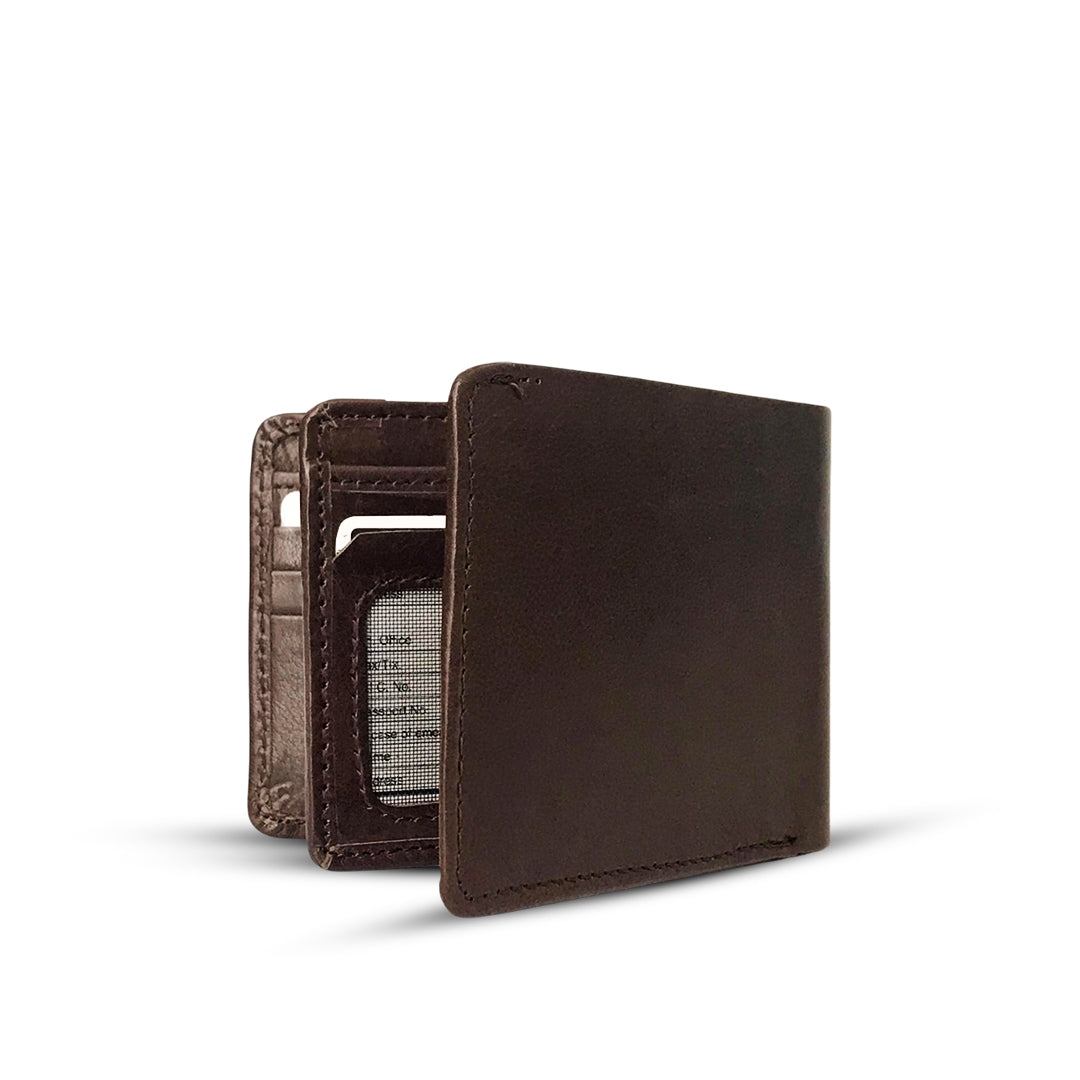 Bag X Crazy Horse  Leather Wallet