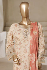 Signature By Sada Bahar Stitched 3 Piece Festive Emb Lawn Vol-02 Collection'2025-ED-233-SKIN