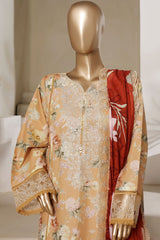 Signature By Sada Bahar Stitched 3 Piece Festive Emb Lawn Vol-02 Collection'2025-PD-234-FAWN