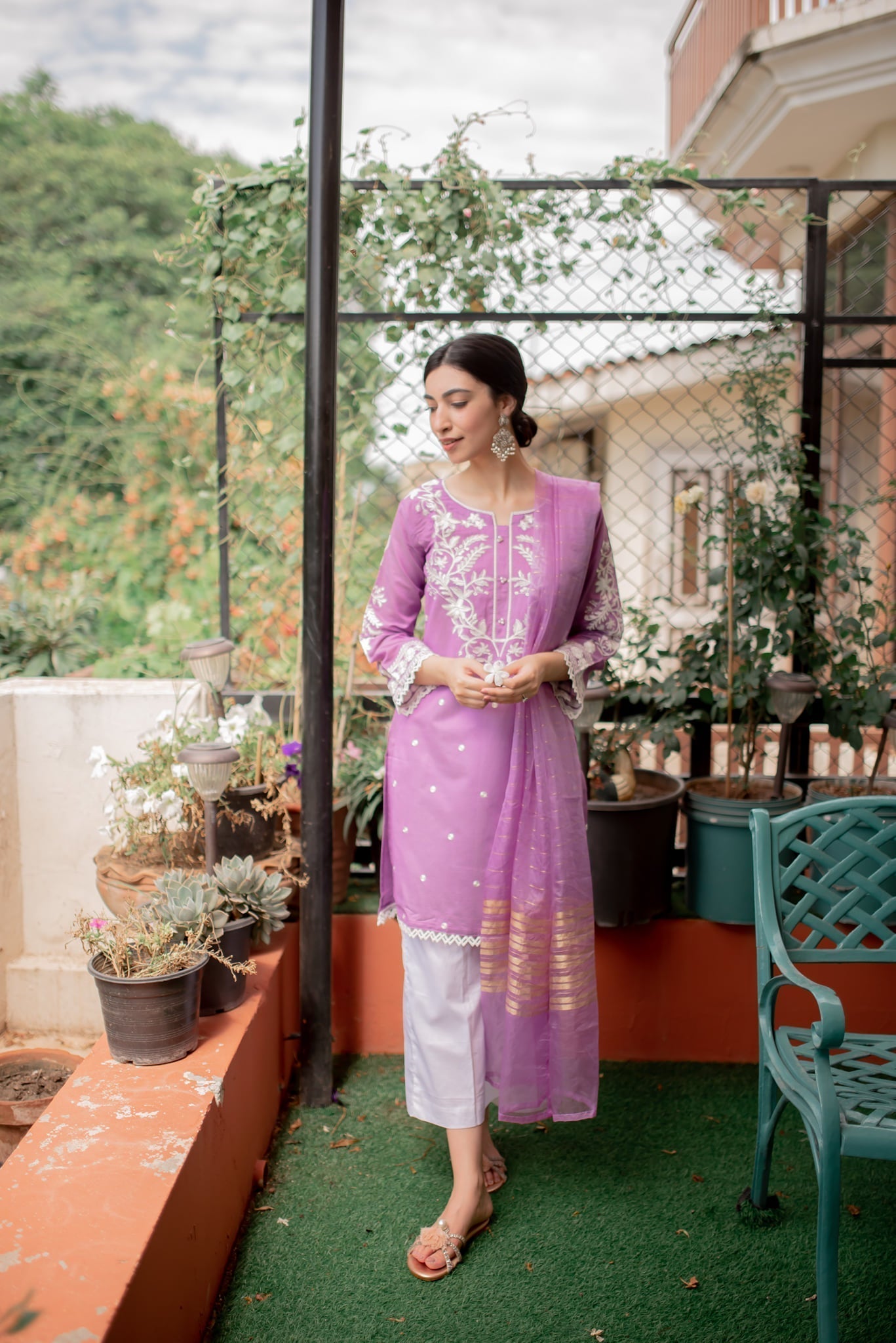 Panache Apparel Stitched Kurta Collection-Qurbat