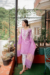Panache Apparel Stitched Kurta Collection-Qurbat