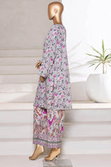 Bin Saeed Stitched 2 Piece Co Ords Cotton Collection'2025-WC-2404-Purple