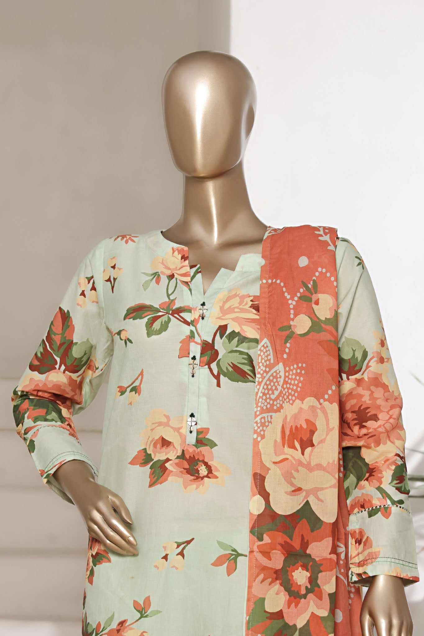 Sada Bahar Stitched 3 Piece Printed Cambric Vol-01 Collection'2025-241-PISTA