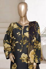 Sada Bahar Stitched 3 Piece Printed Cambric Vol-01 Collection'2025-242-KAI GREEN