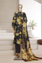 Sada Bahar Stitched 3 Piece Printed Cambric Vol-01 Collection'2025-242-KAI GREEN