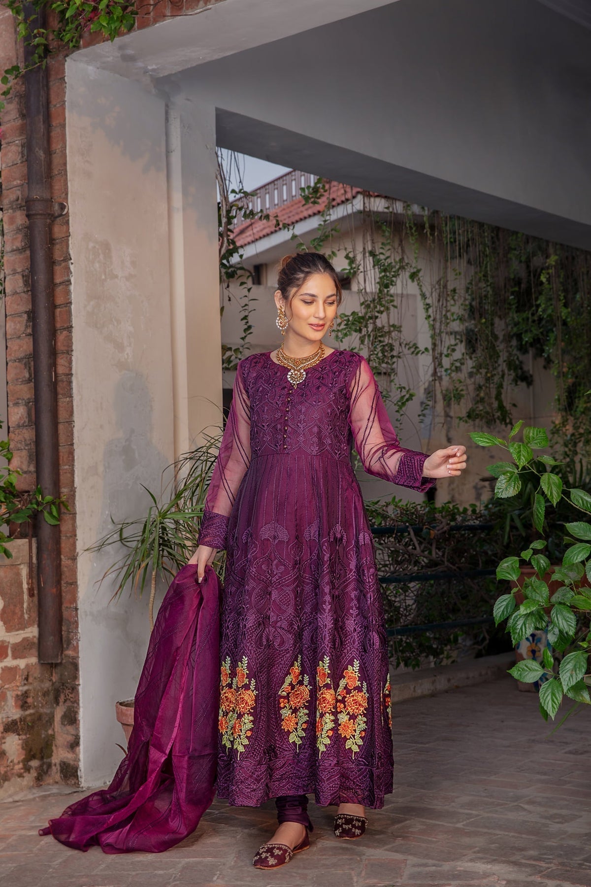 Panache Apparel Stitched Frock Collection-Mastani