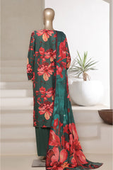 Sada Bahar Stitched 3 Piece Printed Cambric Vol-01 Collection'2025-249-GREEN