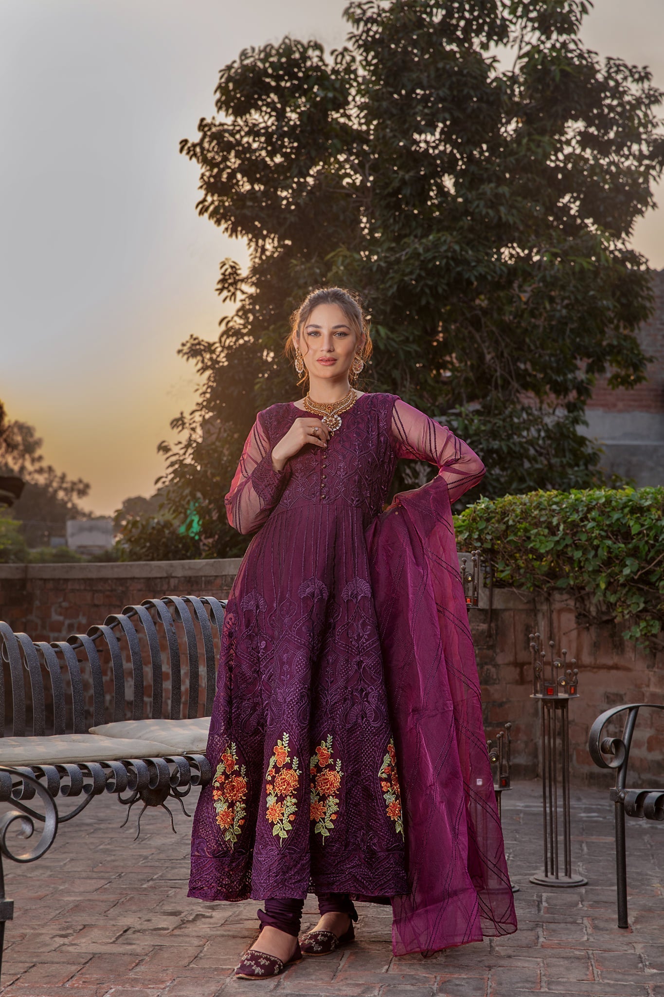 Panache Apparel Stitched Frock Collection-Mastani