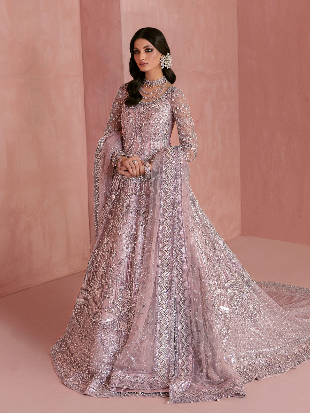 Charmaine By Gulaal Unstitched 3 Piece Bridal Collection'2022Samairah B-25