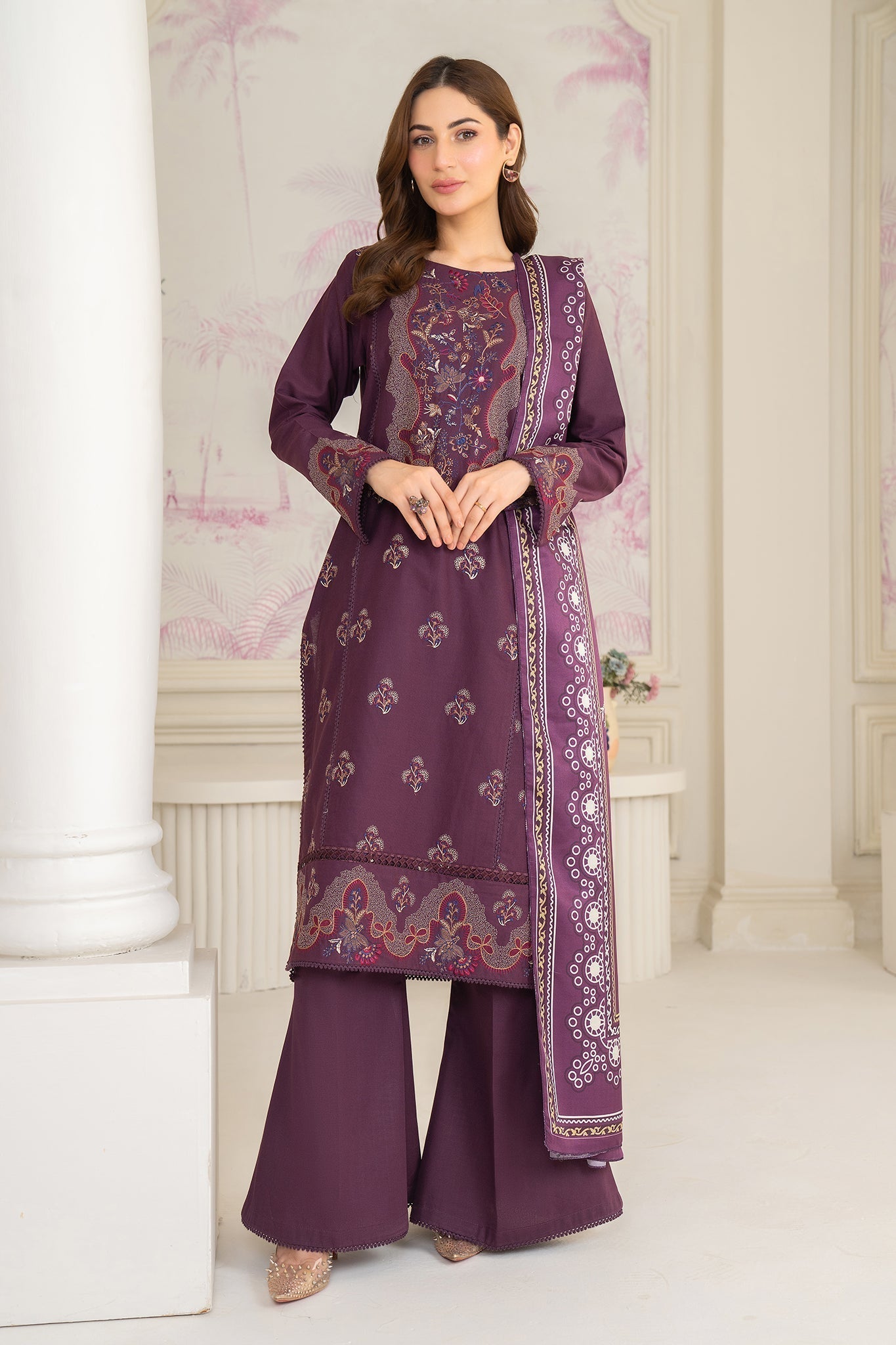 Winter Whisper by Panache Apparel Stitched Collection-Snowfall