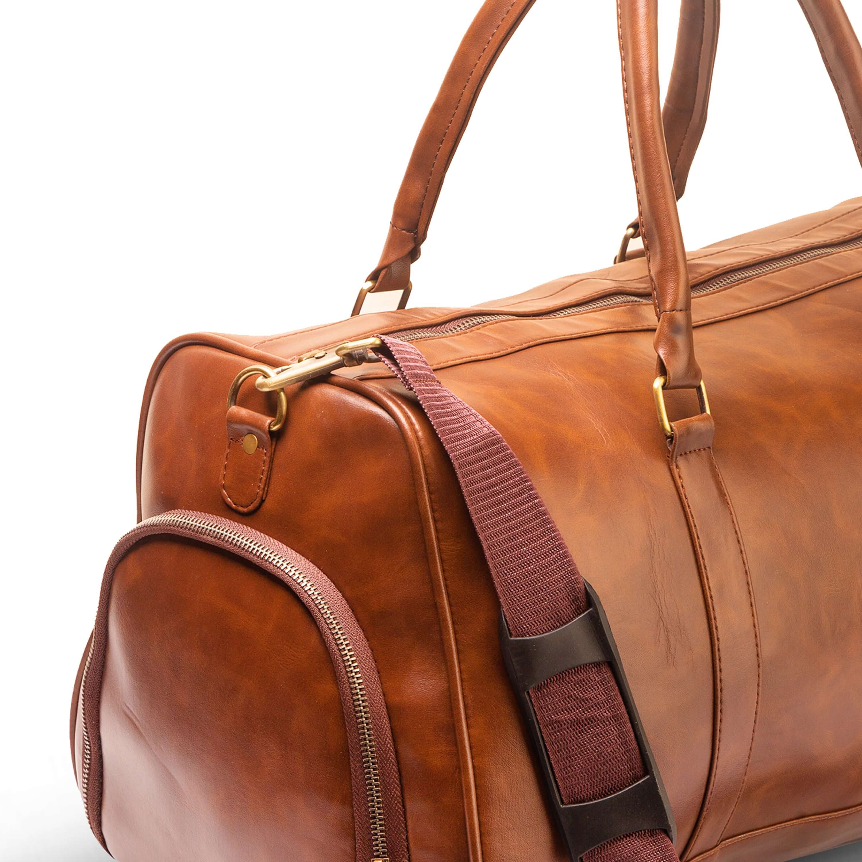 BERLIN DUFFEL BROWN - Bag X