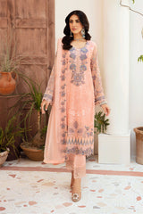 Ramsha Unstitched 3 Piece Luxury Emb Chiffon Vol-26 Collection'2024-F-2605