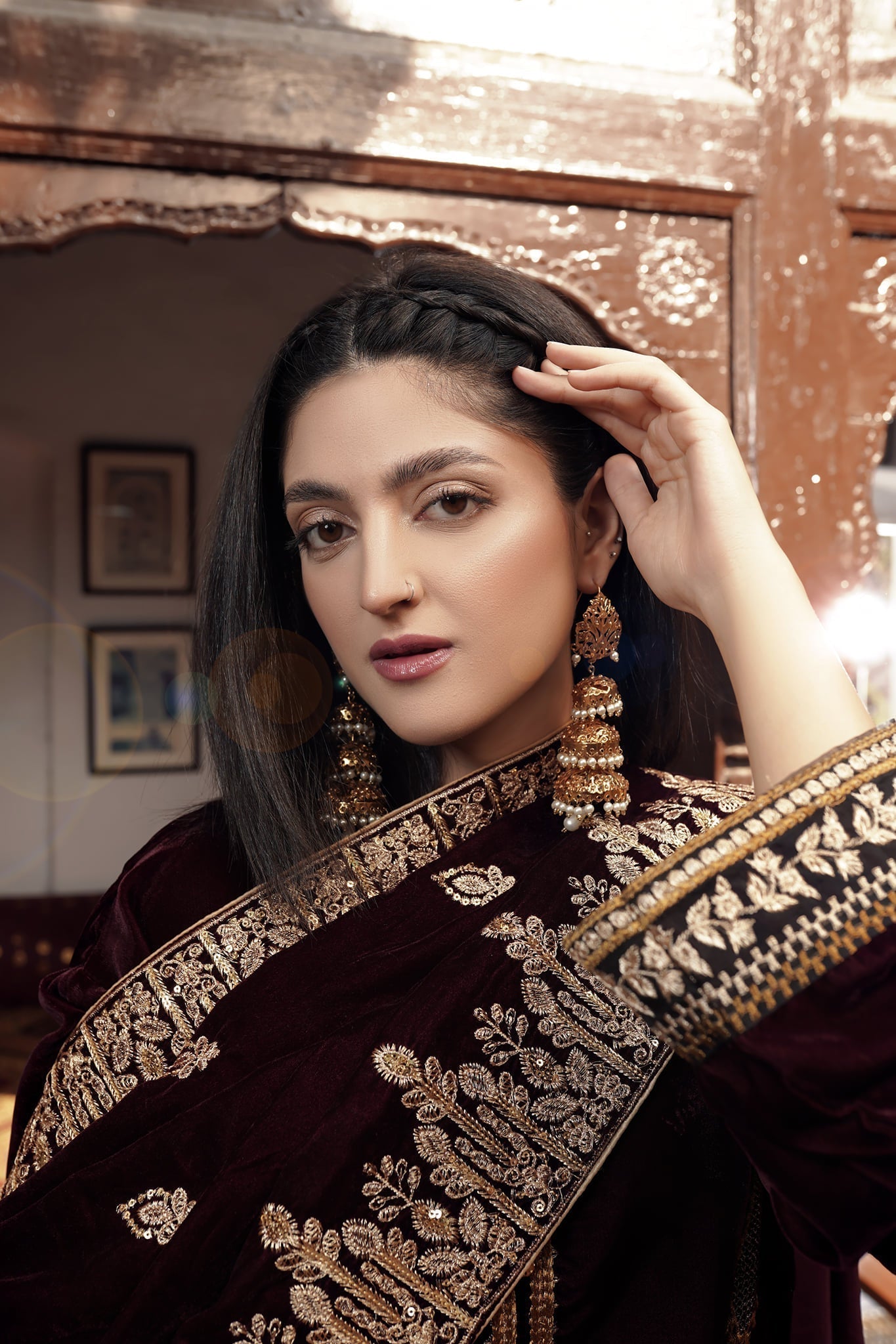 Panache Apparel Stitched Velvet Collection-Kiran