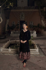Panache Apparel Stitched Velvet Collection-Afsanah