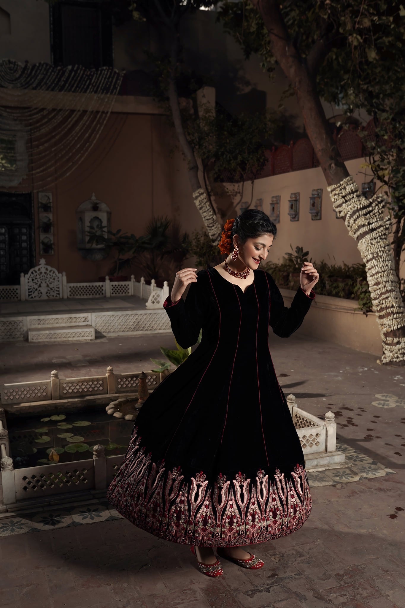 Panache Apparel Stitched Velvet Collection-Afsanah