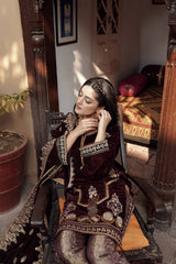 Panache Apparel Stitched Velvet Collection-Kiran