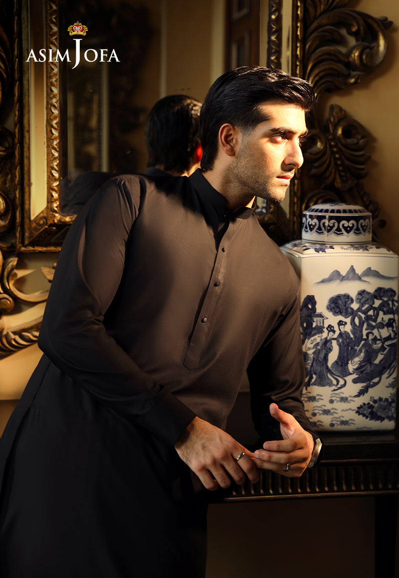 Asim Jofa  Men Unstitched  Ajmb-02 - 2Pcs