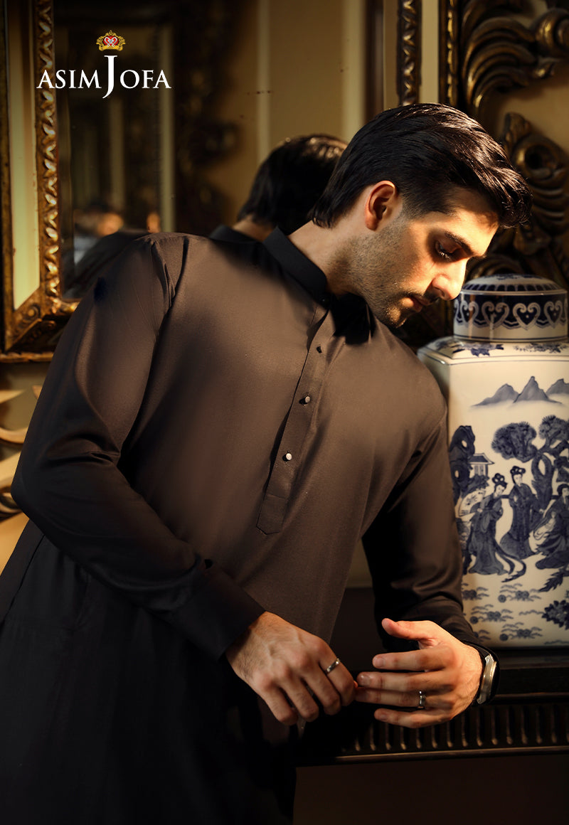 Asim Jofa  Men Unstitched  Ajmb-02 - 2Pcs