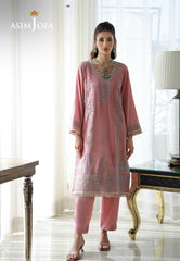Asim Jofa Velvet Pret 24 Ajvg-12 Embroidered Velvet Stitched 2Pc