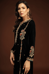 Bagh E Makhmal By Zaaviay Stitched Elnara A (Three Piece)