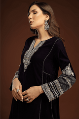 Bagh E Makhmal By Zaaviay Stitched Halima (Three Piece)