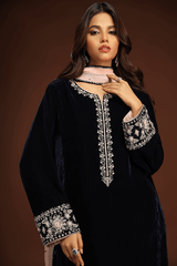 Bagh E Makhmal By Zaaviay Stitched Arooj (Three Piece)