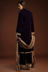 Bagh E Makhmal By Zaaviay Stitched Aiza (Three Piece)
