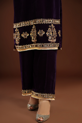 Bagh E Makhmal By Zaaviay Stitched Aiza (Three Piece)