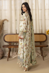 Senora By Humdum Unstitched  3 Piece Emb Printed Lawn Collection'2025-D-09