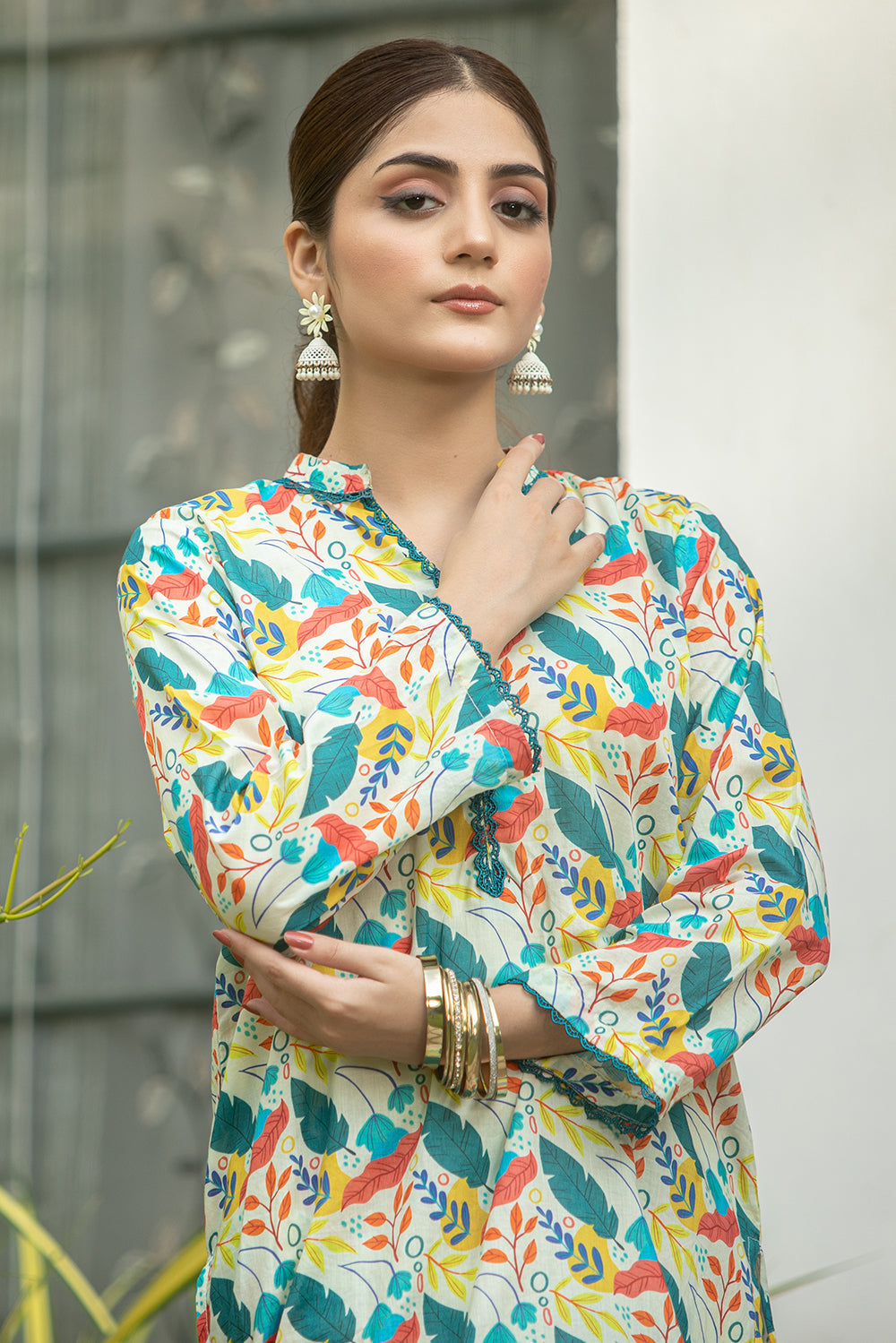 Aqs N Man 2PC Matching Separates Lawn Suit | AM-006