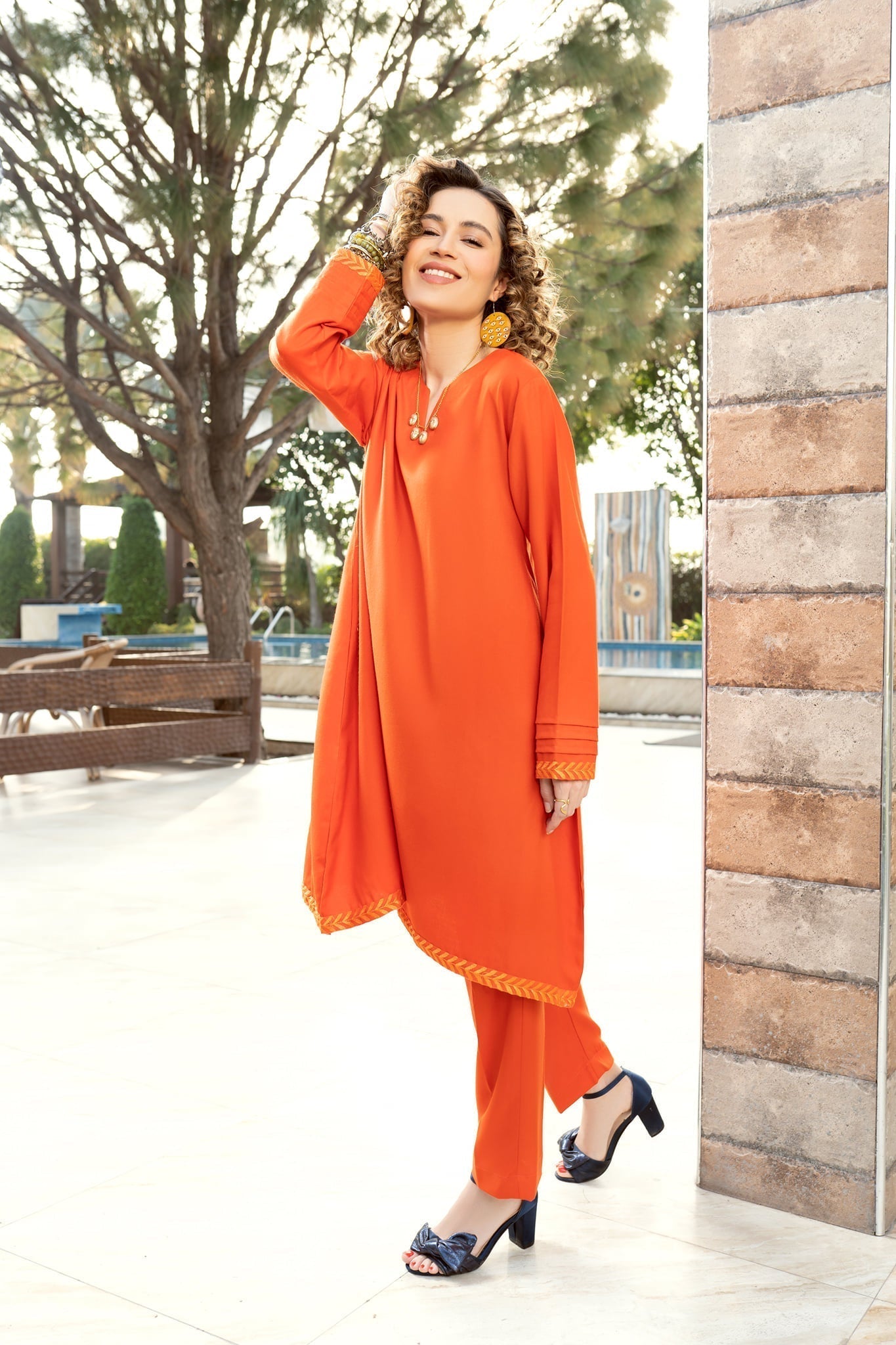 Panache Apparel Stitched Kurta Collection-Passion