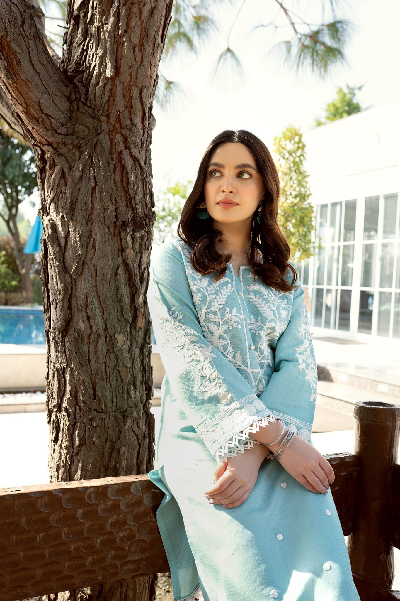 Panache Apparel Stitched Kurta Collection-Pearly
