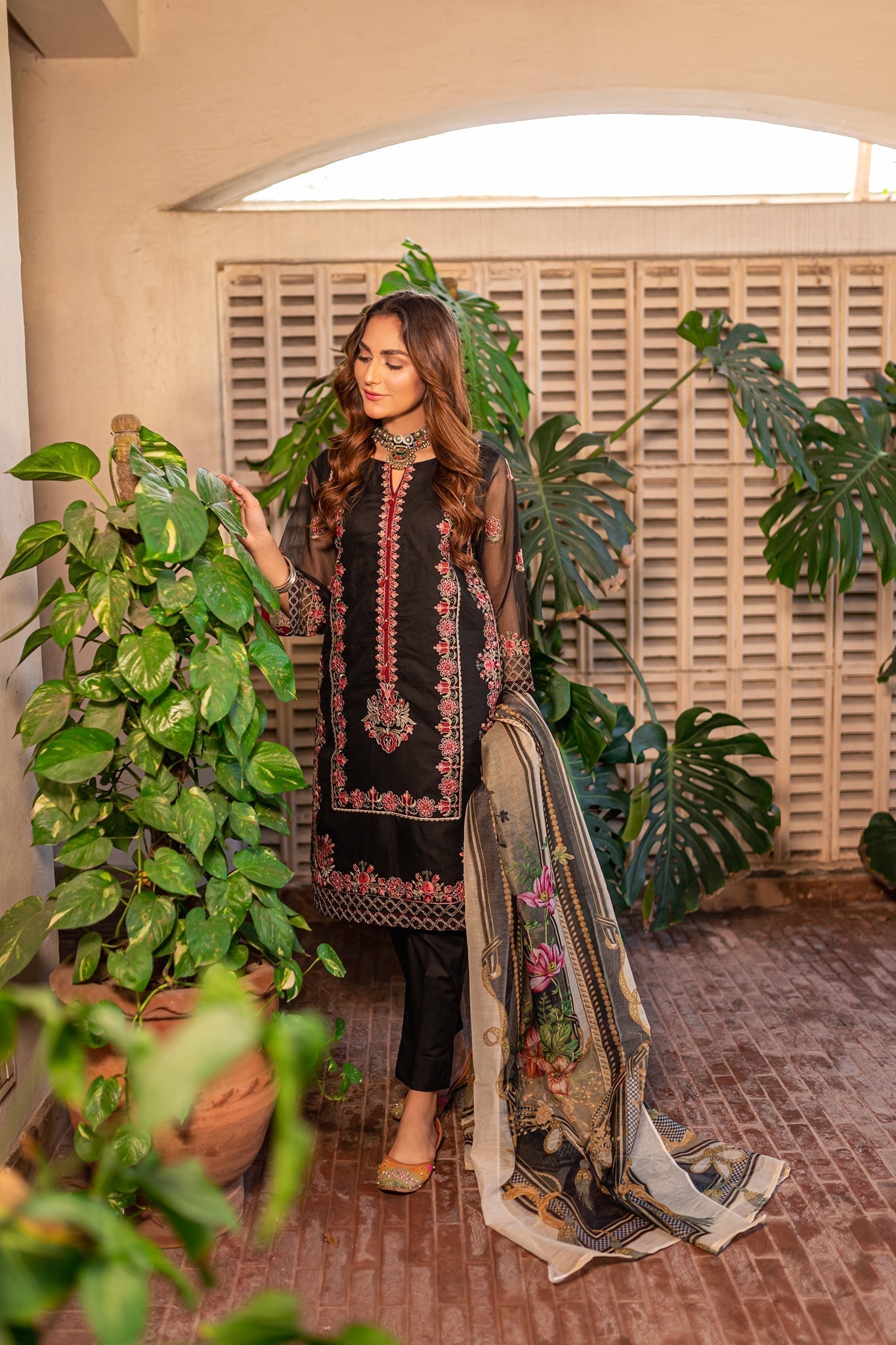 Panache Apparel Stitched Luxury Collection-Dark