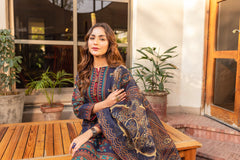 Panache Apparel Stitched Luxury Collection-bluebell