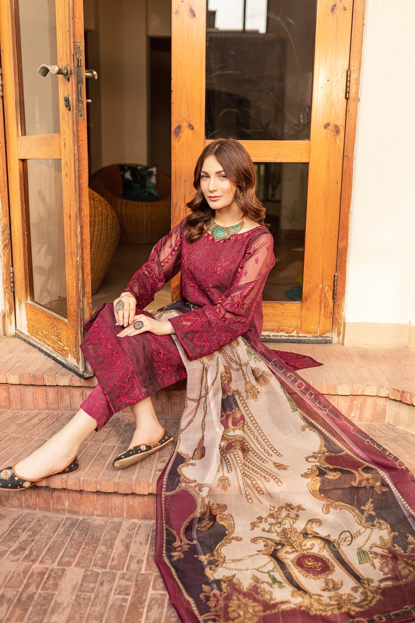 Panache Apparel Stitched Luxury Collection-Ozzy